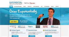 Desktop Screenshot of exponentialgrowthstrategist.com